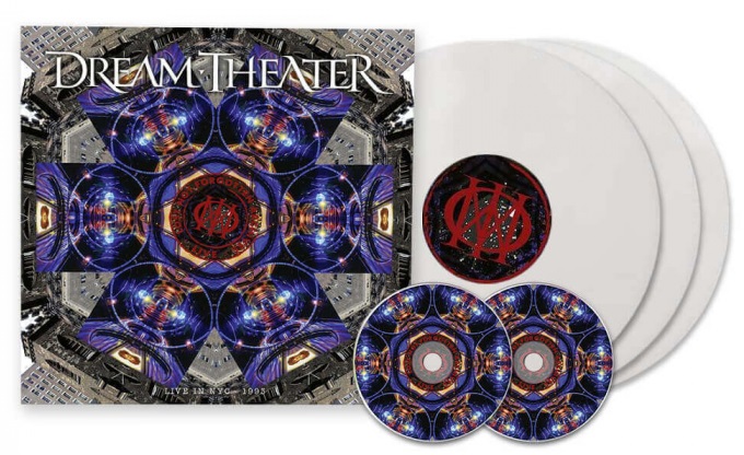 Dream Theater - Lost not Forgotten Archives: Live in NYC. Ltd Ed. White 3LP/2CD. Only 500 worldwide! 